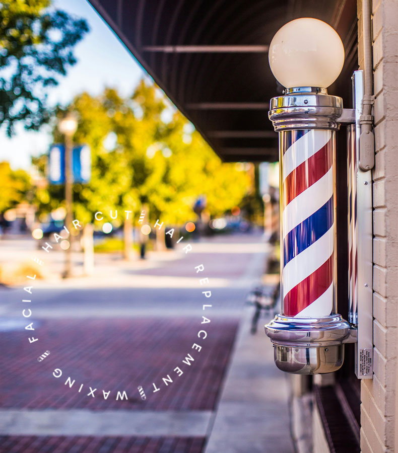 barber providing a clean shave to a male customer in Stafford barbershop