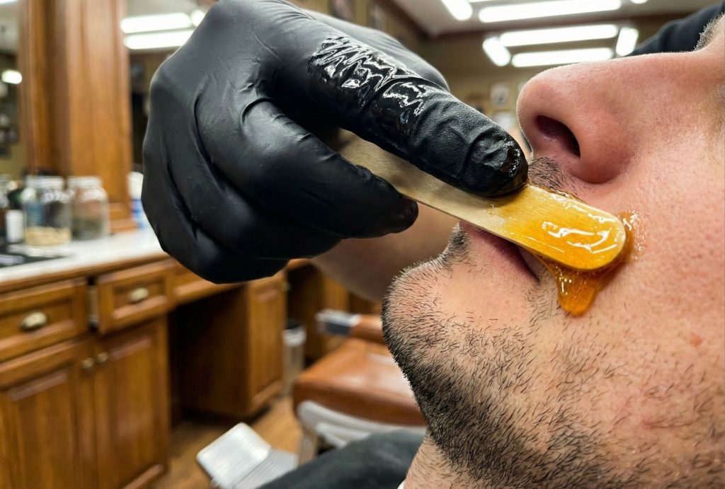 Painless nose waxing for men Stafford – quick hair removal by expert barber